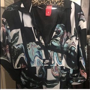 Nike set marble hoodie and leggings Medium